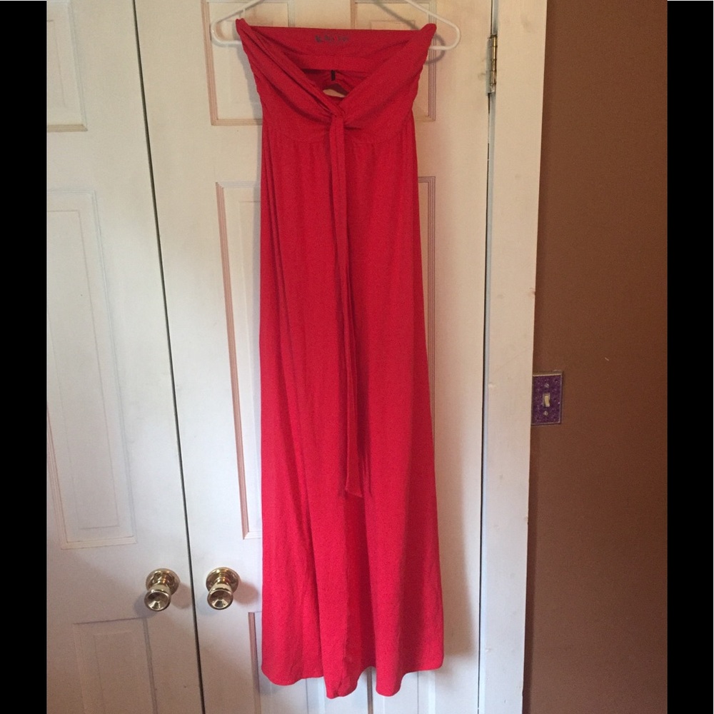 Victoria’s Secret “Red Lolly” Maxi Dress.